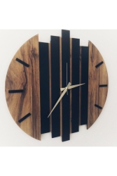 Modern Ahşap Duvar Saati 44 Cm 2165146161616165161656515455 - DMSLAZER