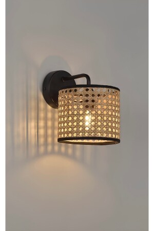 Modern Battery Operated Sconce Wicker Battery Operated Sconce Does Not Require Electrical Installation Plug and Play - Fico Home