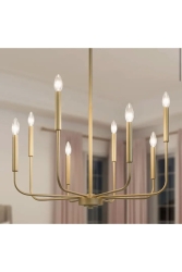 Modern Chandelier 8 Arms Architectural Aesthetic Design Chandelier Stylish Visuality Qatar burenze07017 - burenze