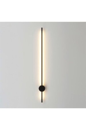 Modern Dekoratif Led Duvar Aplik 70cm Siyah 3000k - Philips