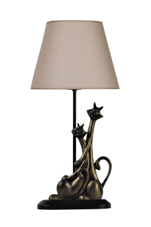 Modern Design Cat Lampshade Gold Beige qdeckediabj004 - Qdec