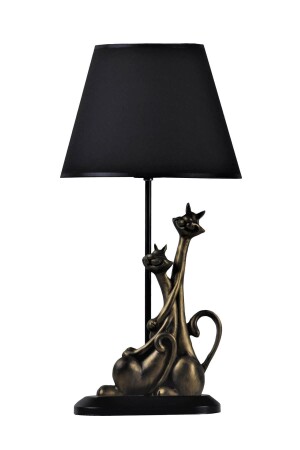 Modern Design Cat Lampshade Gold Black qdeckediabj006 - Qdec