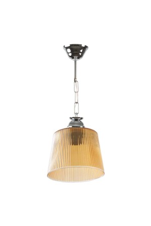 Modern Living Room - Kitchen - Bedroom Chandelier Honey Glass Single Chandelier UZAYTEKLİBAL - Modavize