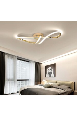 Modern Luxury Design Plafonier LED Chandelier Gold Yellow burenze1005 - burenze