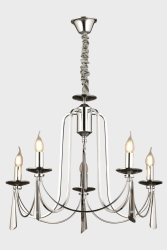 Modern Luxury Kontes 5 Li Bronz Prinç Avize Ultra Home KONTES-5ESK - Ultra Home