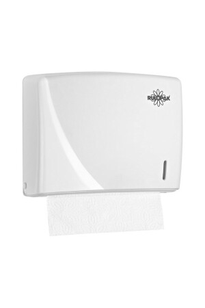 Modern Paper Z Towel Dispenser White 200 Pcs 1 - Rulopak