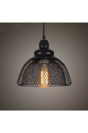 Modern Retro Wire Design Pendant Lamp Chandelier Black burenze713 - burenze