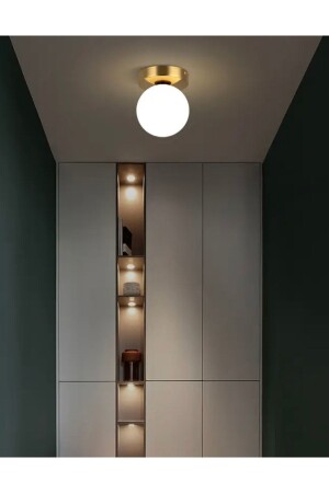 Modern Single Globe Glass Ceiling Chandelier Antique Concept Product burenzecollection17 - burenze