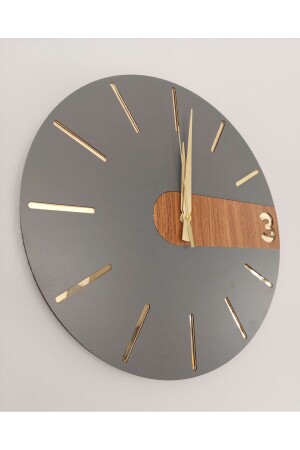 Modern Stylish Rustic VIP Decorative Layered 40cm Wall Clock - Aswood