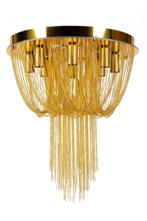 التصميم الحديث من طراز MNZ 42 سم / 8 مصابيح طراز فاخر سلسلة الشنادل 1007-42 - esenavize