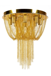 Modern Tasarım 42 Cm - 8 Duylu Lüx Model Zincirli Avize 1007-42 - esenavize