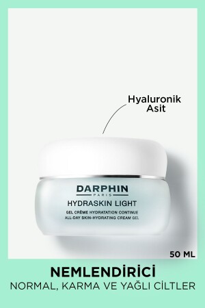 Moisturizer - Hydraskin Light All Day Skin Hydrating Cream Gel 50 ml 882381004644 - Darphin