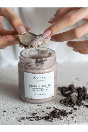 Moisturizer - Ingrown Hair - Strawberry Leg Repair-body Peeling Vanilla & Hibiscus - 210ml - 100% Pure - Seraphy Aromatherapy