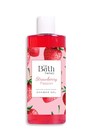 Moisturizing and Nourishing Strawberry Flavored Shower Gel 400 ml - The Bath Factory