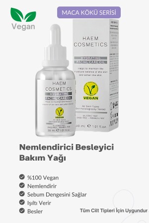 Moisturizing and Radiating Face Care Oil 30 ml HKBY02 - Haem Cosmetics