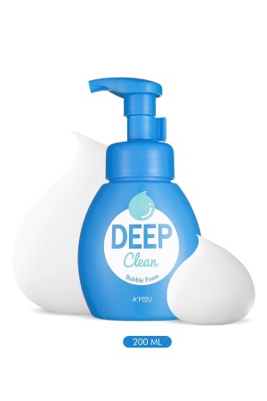 Moisturizing Effective Cleansing Foam Containing Soda and Baking Soda 200ml A'PIEU Deep Clean Bubble 6159 - Missha