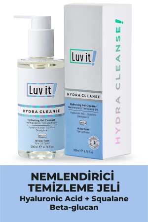 Moisturizing Effective Facial Cleansing Gel Dry-Normal Skin 200 ml L111 - Luv it!