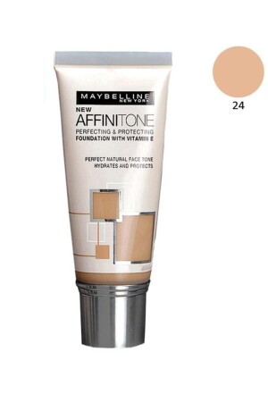Moisturizing Effective Foundation - Affinitone Foundation No: 24 - Maybelline New York