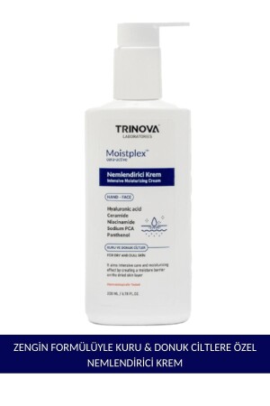 Moisturizing Hand and Face Cream with Ceramide 200ml Nmldrc01 - Trinova