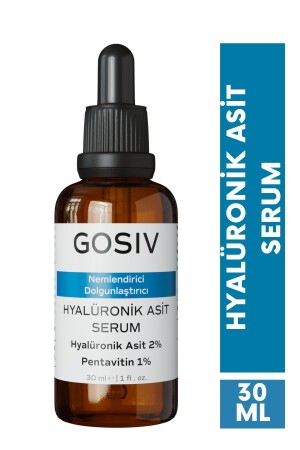 Moisturizing Hyaluronic Acid Serum 30 Ml (Hyaluronic Acid 2% + Pentavitin 1%) 868TEKHA - Gosiv