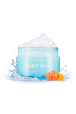 Moisturizing Morning Care Mask 105ml APIEU Good Morning Sorbet Mask 8809530037935 - Missha