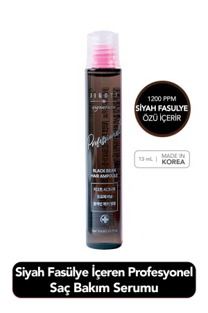 Moisturizing Nourishing Hair Care Serum Containing Black Beans Jigott Black Bean Hair Ampoule 13 ml - Jigott