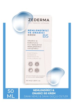 Moisturizing & Repairing B5 Cream & Skin Nourishing & Protective & Soothing 8683574183106 - ZEDERMA
