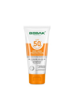 Moisturizing Sun Cream 50 SPF 75 ml Tube 1100000268 - Bebak