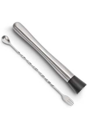 Mojito Pestle and Cocktail Mixing Spoon with Fork ZEM. 99682 - Zem