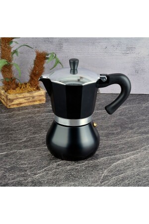 Moka-Kaffeekanne 6 Tassenhalter THN66016 - Tohana