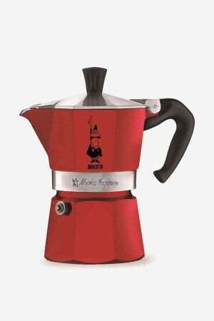 Moka Pot Express 3 Cup Red - Bialetti