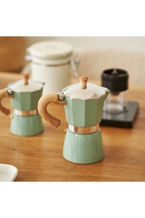 MNZ-Mokapot 6 كوبات كوفيهوت كوفي كوب كبير كوفي كوفي جعة معدات القهوة إيطالية فلتر كوفي آلة - Vivien Home