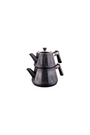 Mold Granite Teapot Set Black B5178 - Bambum
