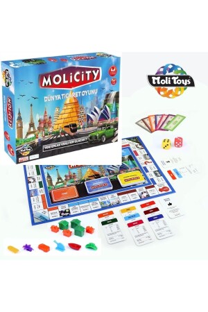 Molipoly Immobilienhandelsspiel MMT-000000000035 - Moli Toys
