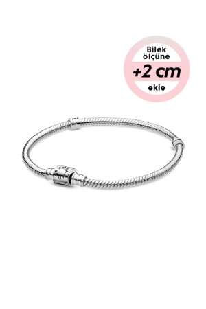 Moments Armband aus 925er Sterlingsilber mit Zylinderclip - Pandora