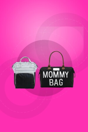 Mommy Bag Baby Bag and Mother Baby Care Backpack with Thermal Bottle - Rubbag