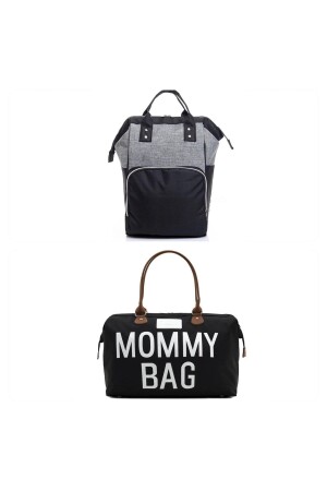 حقيبة أطفال من قبل الأم (MNZ-Mommy Bag) حقيبة أطفال والدتك مع زجاجة حرارية - L&M Legas Moda