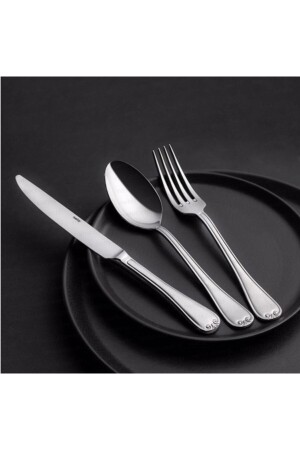Monaco 72 Piece Spoon Fork Set monaco plain - Nehir
