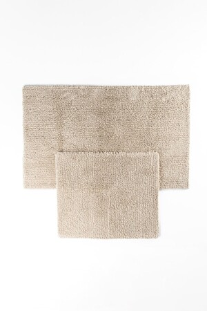 Monolo 100% Natural Cotton Bathroom Rug Set of 2 - Soley