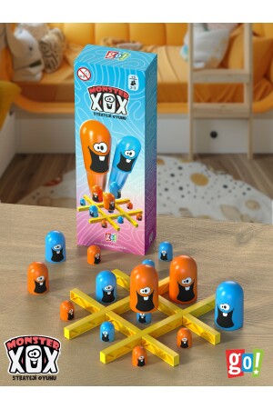 Monster Xox Strategie-Intelligence-Spiel, Boxspiel - Go Toys