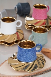 Monte Rosa Set of 6 Porcelain Coffee Cups SYT-011710/12 - ACAR
