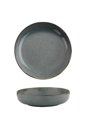 Mood 20 Cm Çukur Yemek Tabağı 6 Lı Mavi MOD20CK730P01 - PEARL