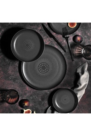 Mood 24 Piece Dinner Set Nano 2883447 KTH-NPMOD24Y2883447 - Kütahya Porselen