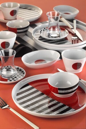 Mood 30 Piece Breakfast Set 12065 MOD30KH60011993 - Kütahya Porselen