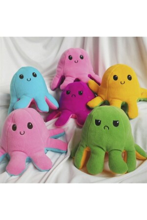 Mood Changing Blue Pink Octopus FYAHTPT - FİYONK
