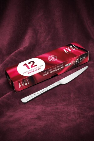 Moonlight 12-teiliges Tafelmesser AYS-12YB - Avcı