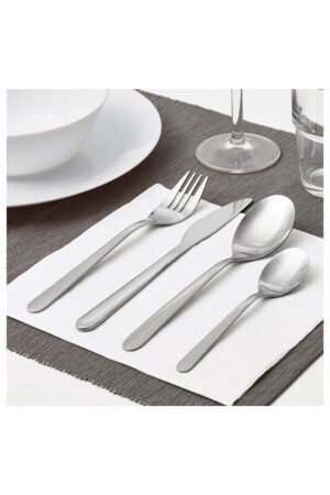 Mopsig Cutlery Set Stainless Steel 16 Pieces IKEA_MOPSING_16 - IKEA