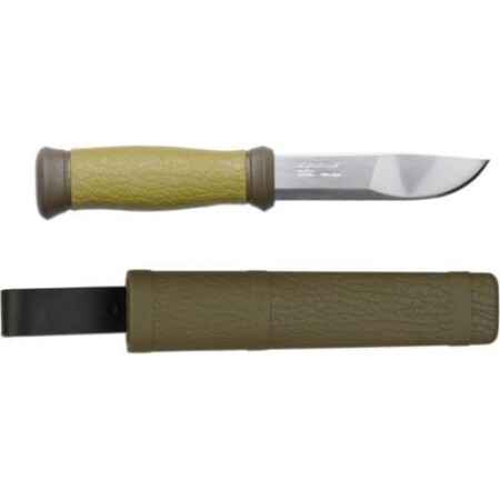 Morakniv 2000 model bıçak, paslanmaz çelik, zeytin yeşili. - Morakniv