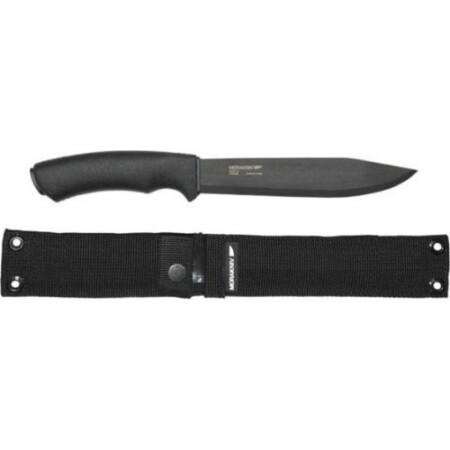 Morakniv Bushcraft Pathfinder knife, stainless steel, black - Morakniv