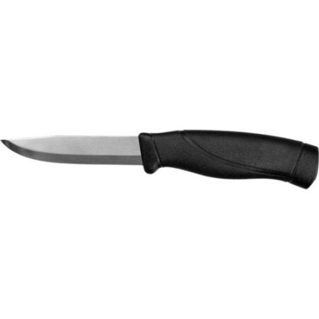 Morakniv Companion Ağır Hizmet Bıçağı, Paslanmaz Çelik, Siyah - Morakniv